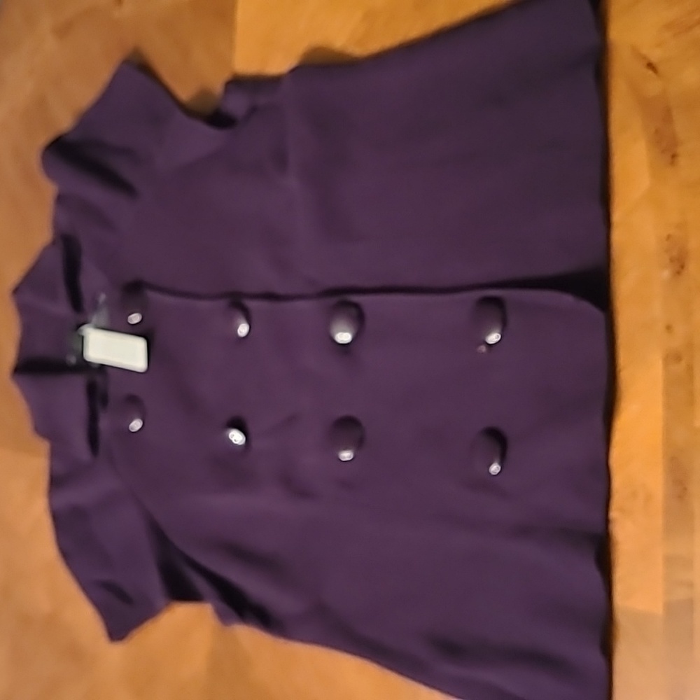 ELIO - plum blouse